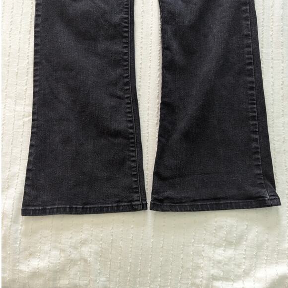 Jessica Simpson Black Mid Rise Flared/Bootcut Stretch Jeans size 14 - Picture 3 of 6